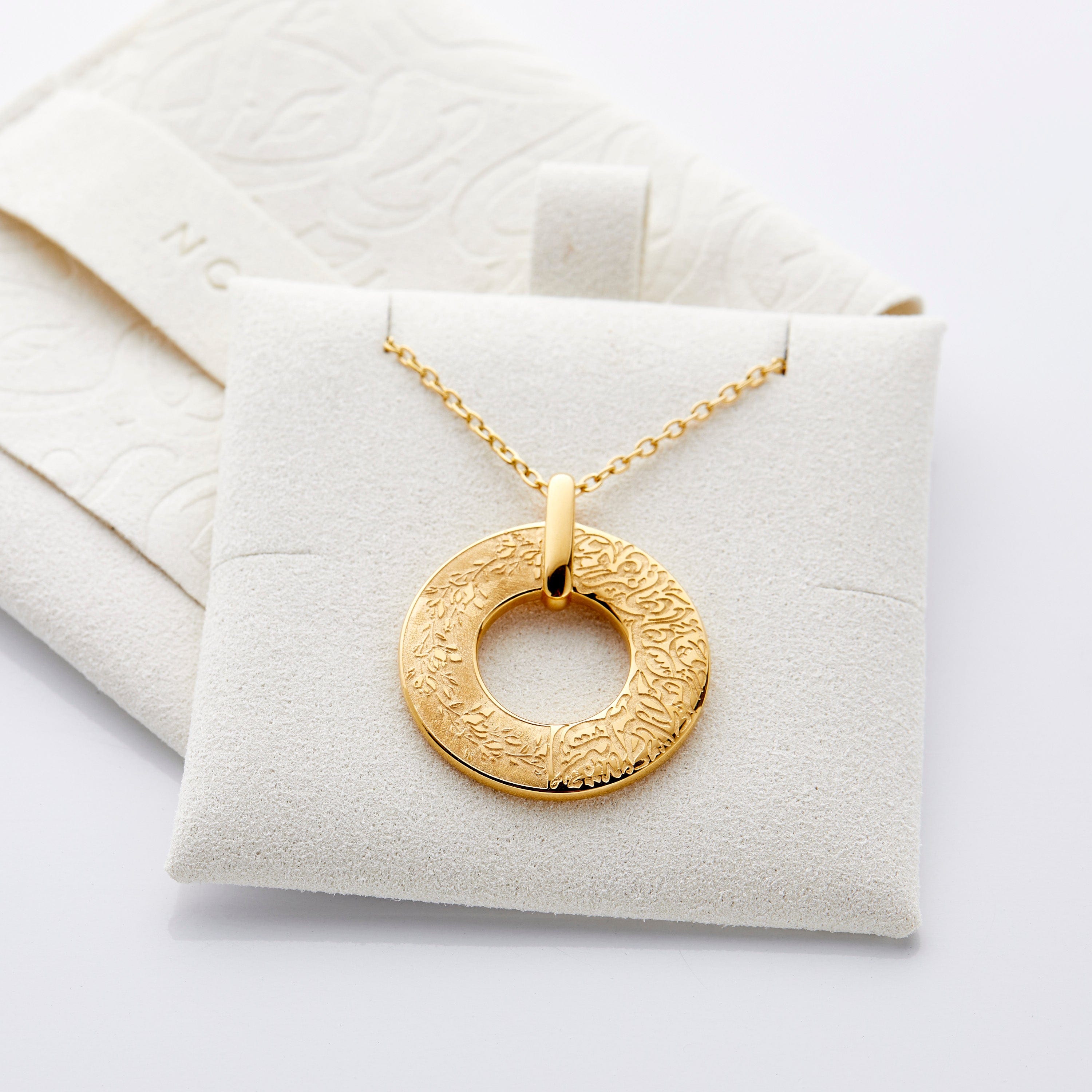 Dream Bloom Necklace worn elegantly, demonstrating its versatility as a personalized gift for special occasions.
