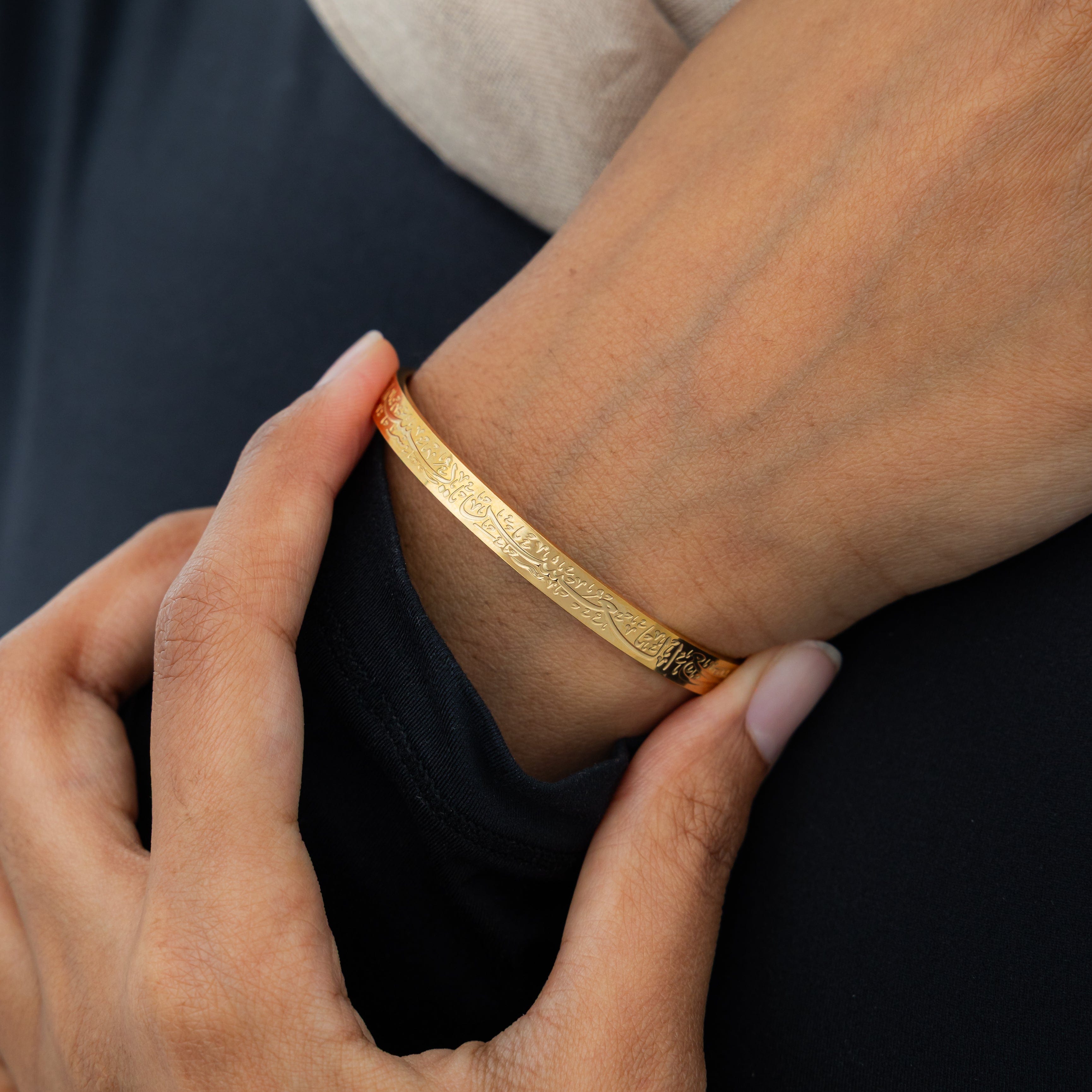 Adjustable womens cuff bracelet, perfect for gifting or personal wear, with a focus on style and meaning.
